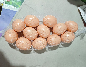 HUEVOS PLASTICO X12