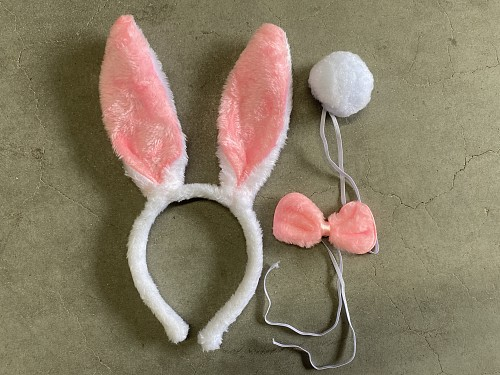 SET DIADEMA CONEJA