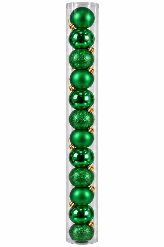 BOLA TUBO X12 3CM CAJA VERDE