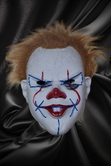 MASCARA PAYASO LUZ