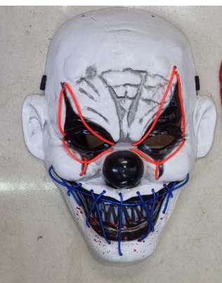 MASCARA LUZ PAYASO