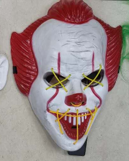 MASCARA LUZ PAYASO