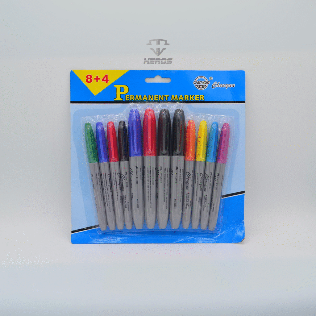 MARCADORES X12 CARTON TIPO SHARPIE