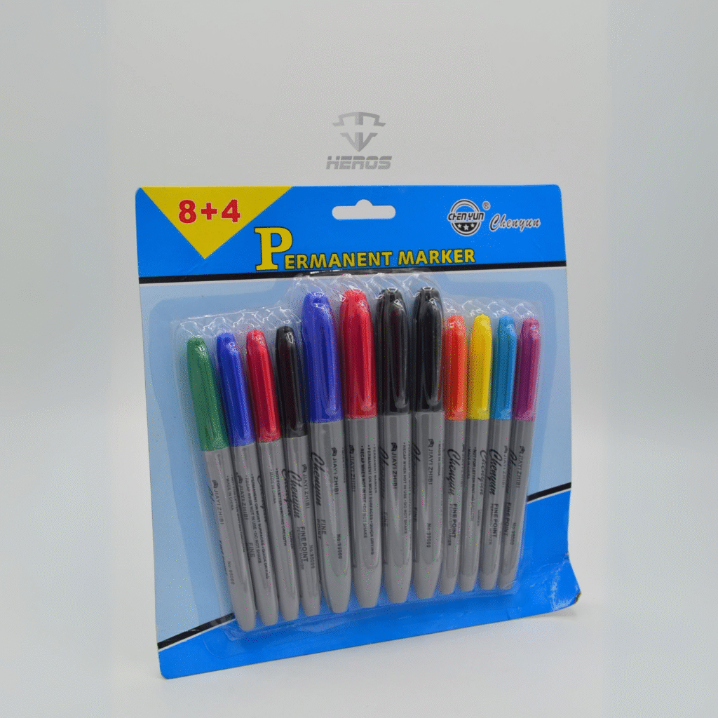 MARCADORES X12 CARTON TIPO SHARPIE