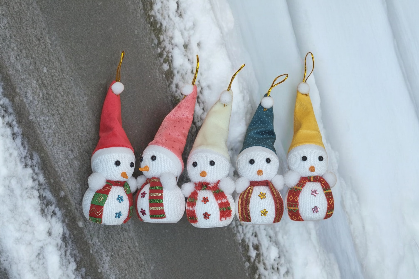 MUÑECO NIEVE NAVIDAD