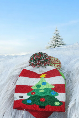 GORRO LUZ NAVIDAD NIÑO