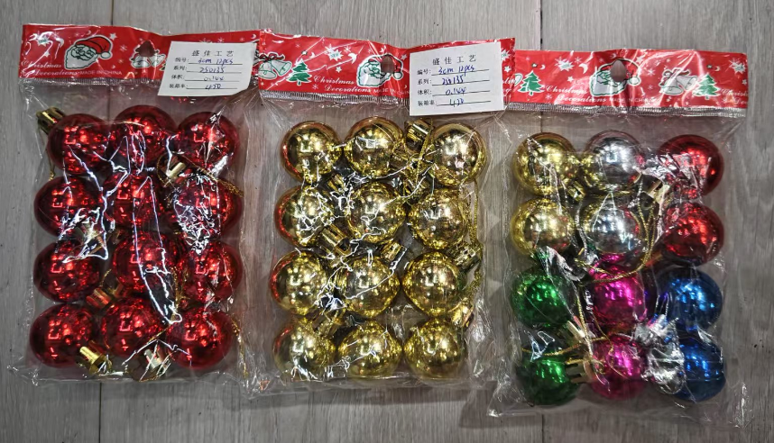 BOLA BOLSA X12 3CM CAJA SURTIDA 3 COLORES