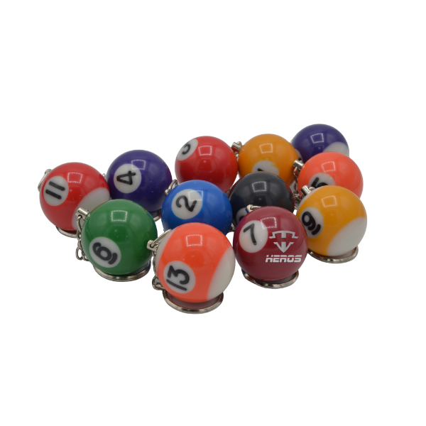 LLAVERO BOLA BILLAR