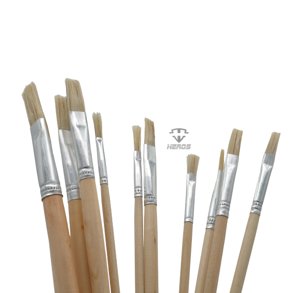 SET PINCELES MADERA X 12 PCS