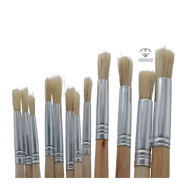 SET PINCELES MADERA X 12 PCS