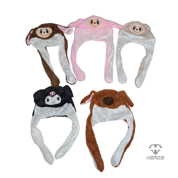 DIADEMA OREJAS PELUCHE CON LUZ