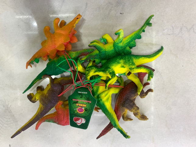JUGUETE DINOSAURIO DE GOMA BLANDA ANIMALES HEROS-5269