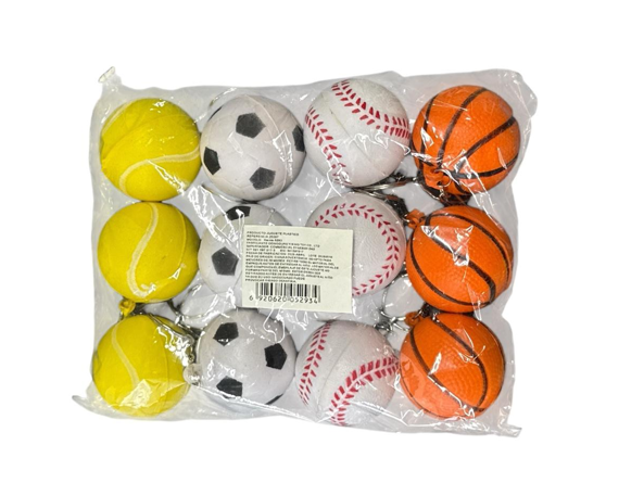 JUGUETE PLASTICO LLAVERO PELOTA ESTRES HEROS-5293